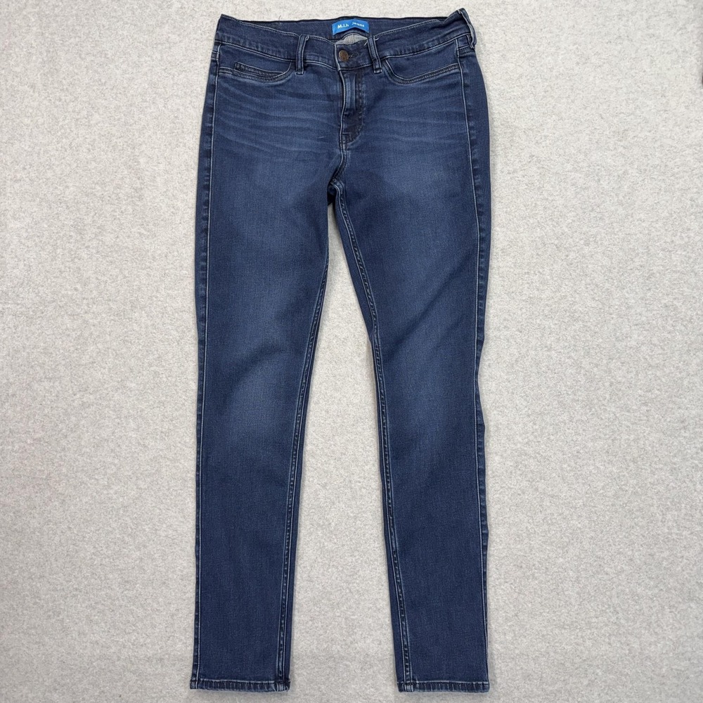 M.i.h Jeans Superfit Skinny Cassidy Jeans Womens 32 (32x30) Blue Denim Mid Rise‎
